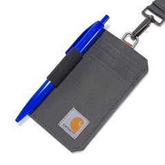 Carhartt Unisex Adult Nylon Duck Id Holder And Lanyard Water-Repellent Canvas