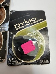 VTG Dymo 1575 Executive 3 Tapewriter Label Maker with Six New Tape Rolls Works