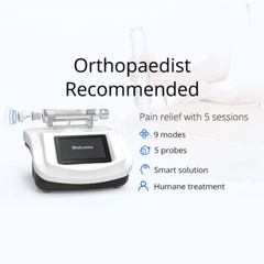 2026 Touch Screen Shockwave Therapy Machine For Muscle Pain Removal ED Treatment
