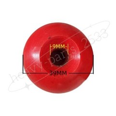 R161382 72358 Red Gear Shift Ball Knob Fits John Deere Tractor
