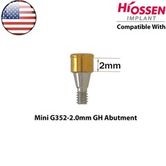 US Dental Overdenture Locator Abutment fit Hiossen Oss ET Mini/Regular Implants