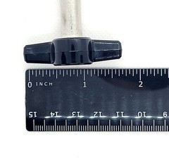 3/8″-24 Thumb Screw Bolts Fine Thread Black Butterfly Tee Wing Clamping Knob