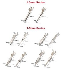 500Pcs Connector Pins Kit Terminal Pin Automotive Car Electrical 1/1.5/1.8/2.2/2