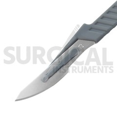 10 Disposable Scalpel # 23 Sterile Plastic Handle Taxidermy & Dissections Hi-Q