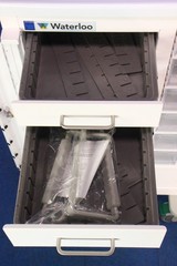 Waterloo Tall Phlebotomy Medical Crash Supplies Cart with Dual Lock Option! NEW!