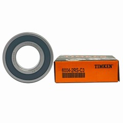 10PACK USA Brand TIMKEN 6004-2RSC3 20X42X12MM C3 Double Rubber Seal Bearings