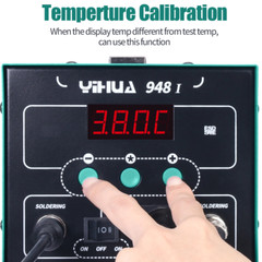 YIHUA 948-I Desoldering Gun Vacuump Pump Solder Suction Soldering Iron Station
