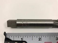 9/16″ BEARD Carbon Steel Hand Reamer Straight Flute Made in USA