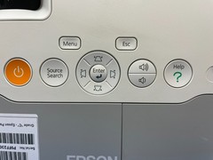 Epson PowerLite 95 3LCD H383A Projector Under 4400 Lamp Hours 2500 lumens Tested