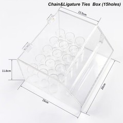 Dental Acrylic Organizer Storage Box Acrylic Composite Syringe Arch Wire Case