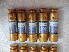 Lot Of 10 Bussmann Fusetron FRN-R-1 6/10 Amp Fuse CartridgeClass RK5 250vac 1.6A