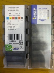 GIP3.00-0.20 IC908/ISCAR 10 PCS