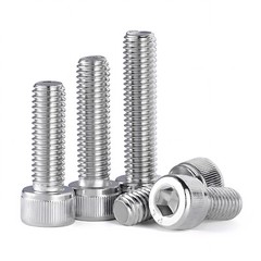 M3 M4 (304) A2 Stainless Steel Allen Bolts Socket Cap Screws Hex Head DIN912