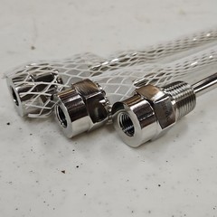 Lot Of 3 – Ifm Efector UT0024 Stainless Steel Thermowells