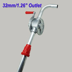 5 to 55 Gallon Drum Rotary Barrel Pump Hand Crank Diesel Fuel Oil Transfer Pump