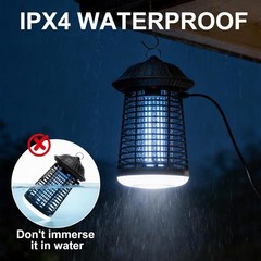 Mosquito Fly Bug Insect Zapper Killer Indoor Outdoor Electronic Light Trap Lamp