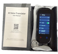 Vormor Z2 AI Translator 137 Languages, Photo Translation Open Box