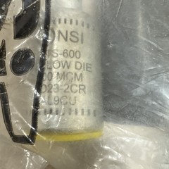 NSI PTS-600 Compression Pin Terminal 600 MCM AL9CU Yellow W/Cover Lot Of 2