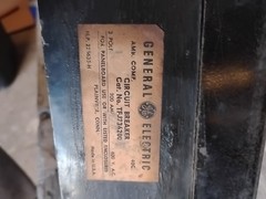 General Electric Circuit Breaker #TFJ236200 NICE. Tested