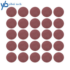 50Pcs 80 Grit 2″ roll Lock Quick Change Discs Set Sanding Discs with 1/4″ Holder
