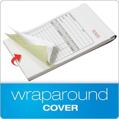 Adams Sales Order Book, 2-Part, 50 Count (Pack of 1), White/Canary