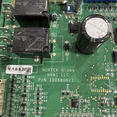 NORTEK Global HVAC LLC 1006801 Air Handler Furnace Control Board