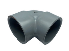 F439 NIBCO 90°ELBOW FITTING PIPE FEM SOCKET x FEM SOCKET 6″ SCH80 CPVC NSF-PW