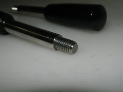 Gibraltar Type E Gear Lever Arm 2Pk M10x1.5 Stem 0.91″ Knob 0.47″ Shaft 80726441