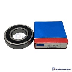 NEW DEEP GROOVE BALL BEARING, RUBBER SEALED 40x80x18 (mm) Fits For SKF 6208 2RS1