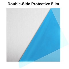 2 Pack 5052 H32 Aluminum Metal Sheet 12x12x1/16 Inch Flat Plain Thin Aluminum