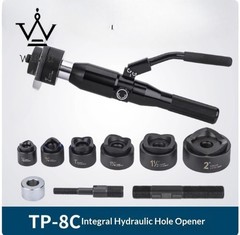 TP-8C Punching Soft Steel Plates Manual Hydraulic Integral Hole Punching Tool
