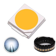 100 PCS 3030 SMD LED Diode Lights White HCRI Bright Bulb Electronic Chip