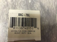 Ace Pumps Silicon Carbide Seal Replacement Kit- BAC-7SC (40152)