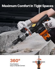 Demolition Jack Hammer, MAX 1400W Electric Jackhammer Heavy Duty, 2900 BPM Co…