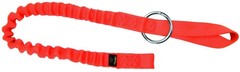 Weaver Leather Bungee Chain Saw Strap 31-1/2″ with One Ring Orange