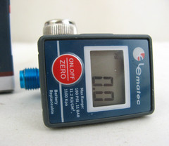 Lematec Adjustable 1/4″ Air Flow Control Regulator Valve w/ Digital Gauge 160psi