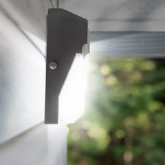 LED Mini Wall Pack with Photocell Watt & Color Selectable (30/20/15W-30/40/50K)