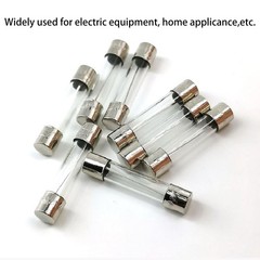 Fast Blow Fuse F3AL250V 6x30mm Pack of 10 Glass 3A 3Amp 250V Copper