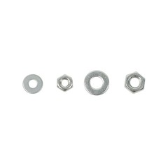 Bolts And Nuts Sets With 1112 Pcs M3/M4/M5/M6 Assortment Kit Screws