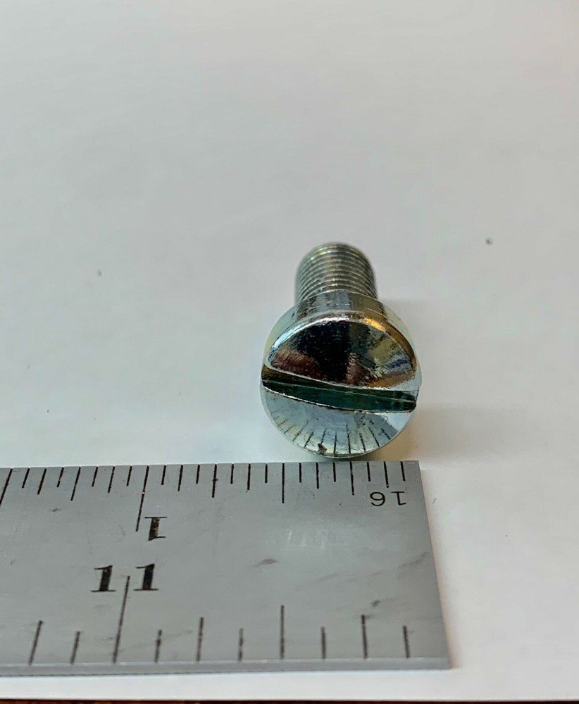 (25) 3/8-16 X 1-1/2 Slotted Fillister Narrow Head Machine Screws Steel 3/8×1 1/2