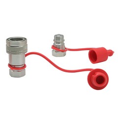 1/2″ Ag Hydraulic Quick Connect Couplers Couplings, Ball Pioneer Style 2 Sets
