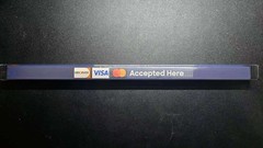 Pack of 10 Grocery Checkout Lane Dividers 16″L x 1″D 1 3 or 4 logos. NEW
