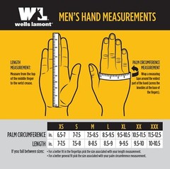 Mens Leather Work Gloves with Reinforced Palm, DIY, Yardwork, Construction,