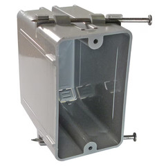CANTEX 1 -Gang PVC New work Switch/Outlet Electrical Box