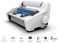 CA PICKUP 13.8″ Desktop Thermal Roll Laminator for A3/A4 UV DTF Film PET Film