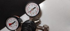 Kegco Commercial Grade Double Gauge One Tap Beer Regulator