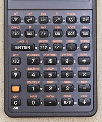 HP Hewlett Packard 32S RPN Scientific Calculator, case, made in USA, works great