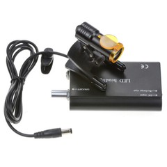 Dental 5W Portable LED Headlight with Filter Plastic Clip Dental Headlamp DY-008