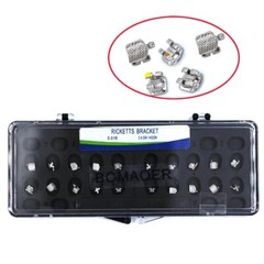 5×Dental 20PCS/Kit Orthodontic Ricketts Bracket Braces Roth 018 3-4-5 Hooks