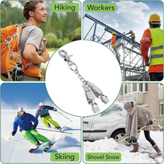 Metal Glove Clip Heavy Duty Glove Clips for Work Glove Holders Safety Glove Clip